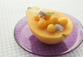 Fruit dessert (34 шпалери)