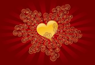 Hearts And Love WideScreen Wallpapers (58 wallpapers)