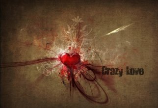 Love and heart - love theme CG design (47 шпалер)