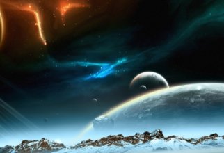 100 Space Art Wallpapers (100 шпалер)