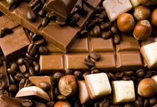 Шпалери - Шоколад, шоколадні цукерки (13 шпалер)