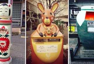 Необычные почтовые ящики Японии (16 фото)