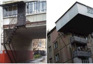 15 сумасшедших балконов, которых не должно было быть (16 фото)