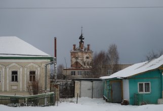 Старинные деревни Владимирской области. Кибол и Весь. Заброшенные церкви (28 фото + 1 видео)