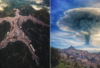 Сицилия — итальянская жемчужина с одним здоровенным вулканом (18 фото)
