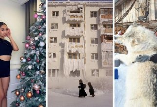 Якутская зима 2020-2021: мороз, охота и красивые девушки (16 фото)