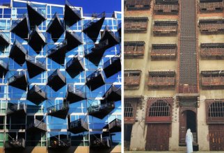 Невообразимо изящные балконы, которые не только смогли придумать, но и построить (21 фото)