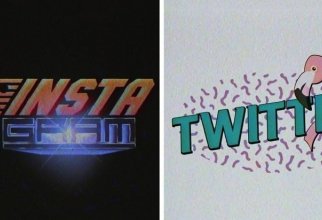 Дизайнер представил, как выглядели бы логотипы современных компаний в 70х - 90х годах (15 фото)