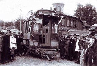 Трамвайные аварии в СССР (19 фото)