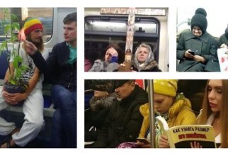 Стильно, модно, молодежно: люди российской подземки (18 фото)