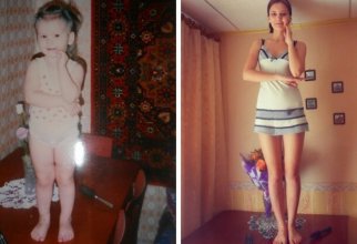 Люди делятся своими детскими фото и сравнивают, как они выглядели тогда и сейчас (15 фото)