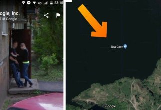 Неожиданные кадры на Google Maps, которые вас удивят (21 фото)