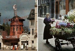 Автохромные снимки Парижа столетней давности (28 фото)