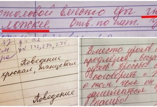 15 убойных замечаний в дневниках, после которых родителей вызывают в школу (16 фото)
