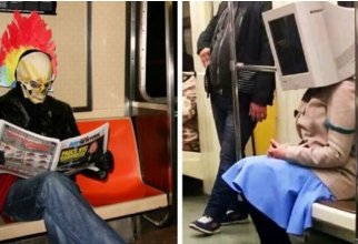 17 доказательств того, что поездка в метро таит в себе много сюрпризов (18 фото)