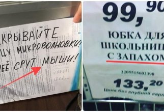 15 смешных надписей и объявлений, которые могли написать только в России (16 фото)